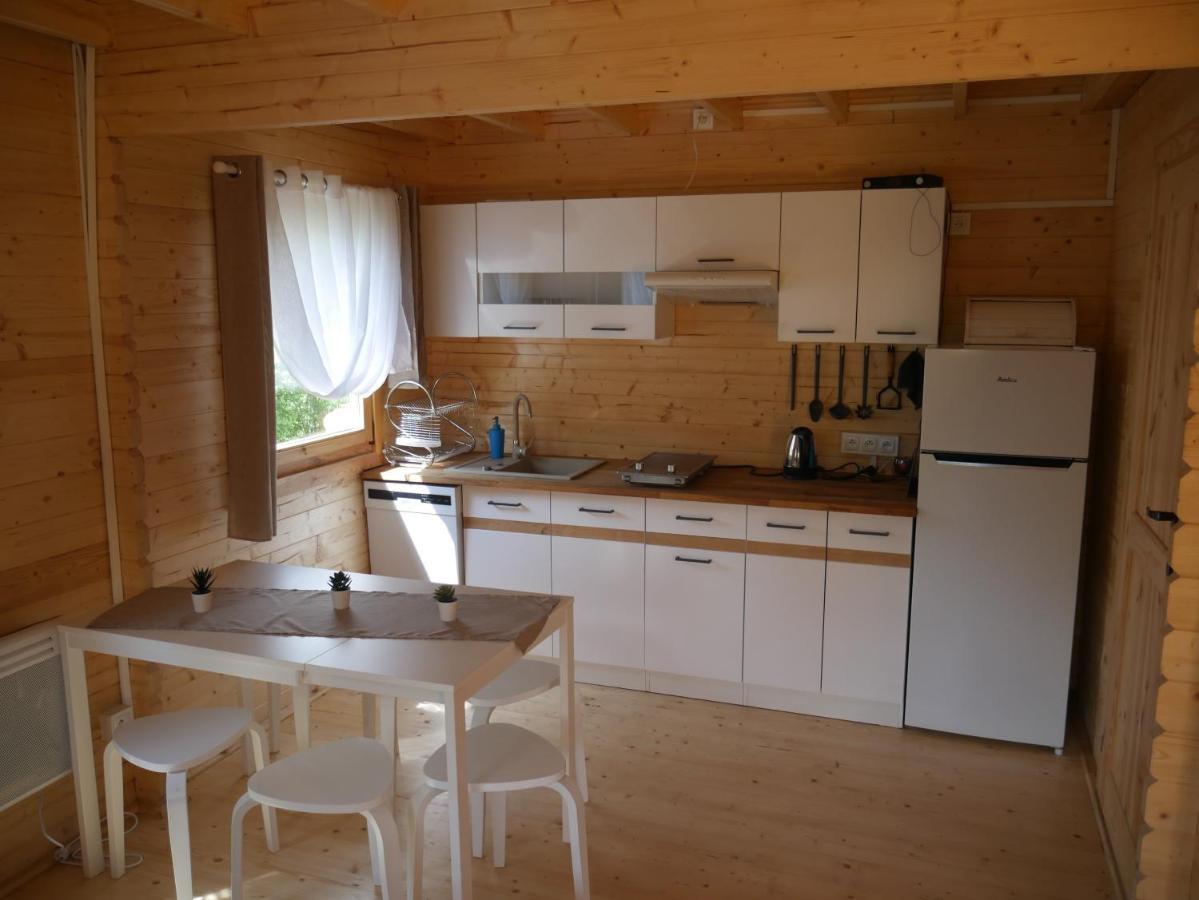 Domek Letniskowy Drewniany Nad Jeziorem Strzeszowskim Nowy Exterior foto